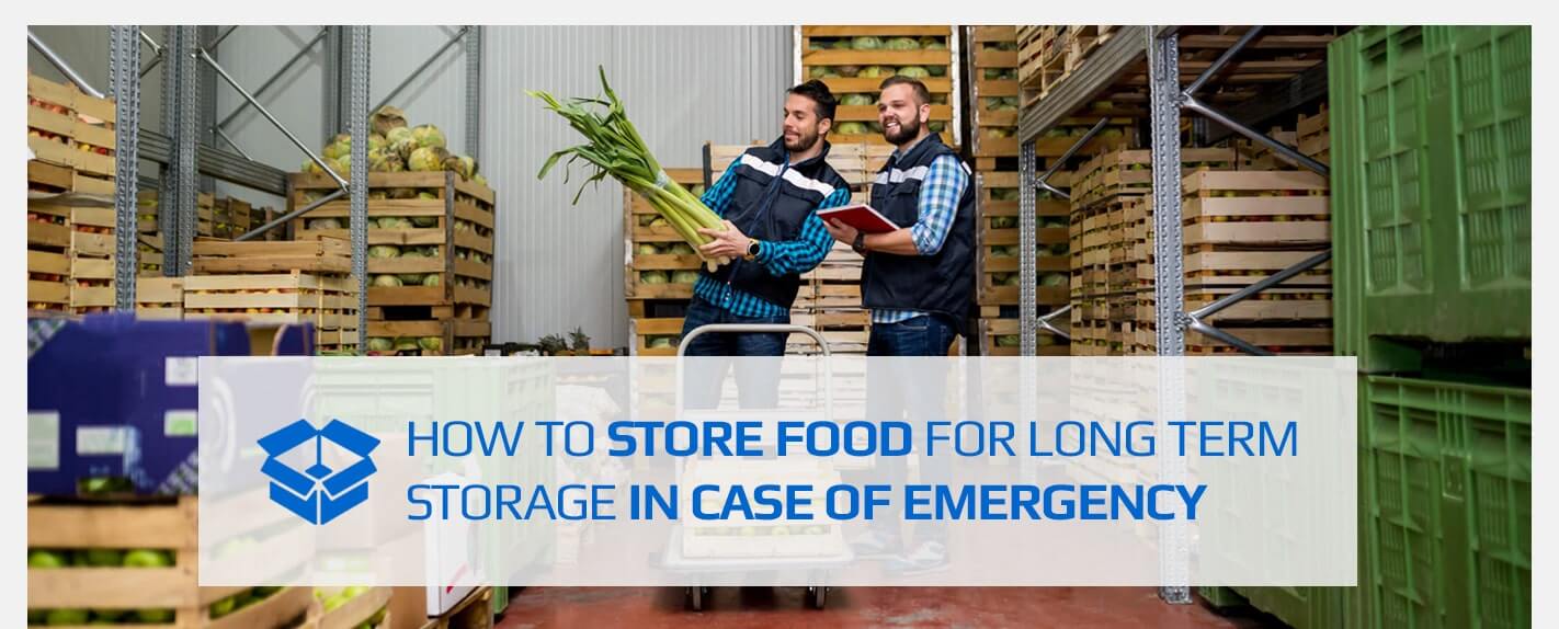 How to Store Food for Long Term