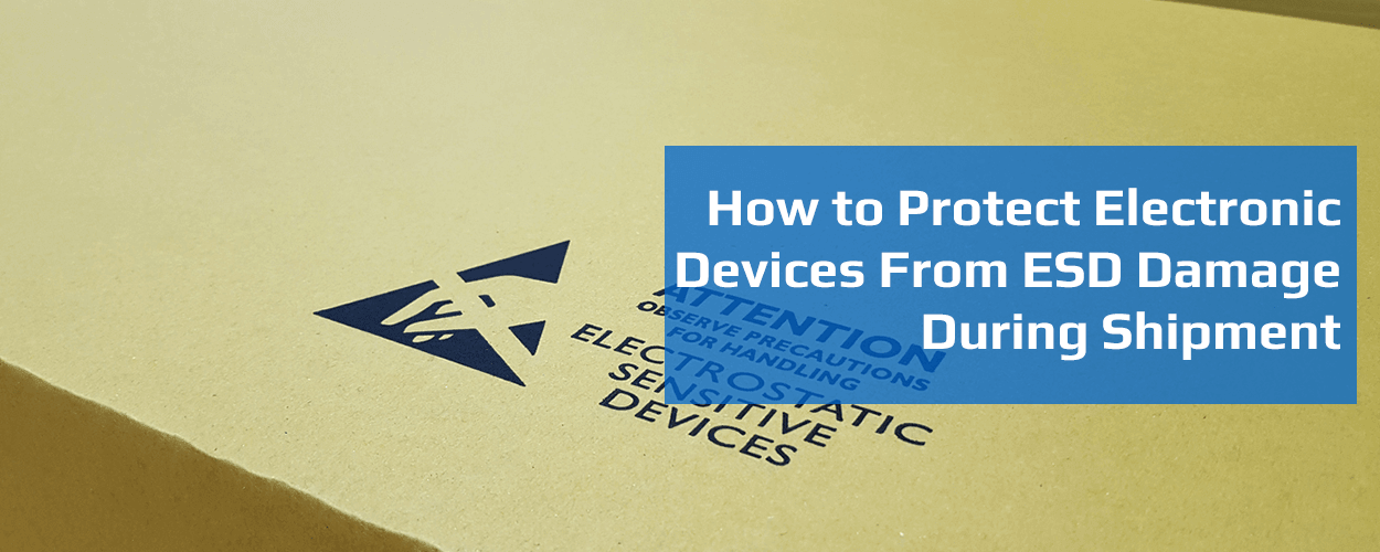 how to protect electronic devices from esd damage during shipment