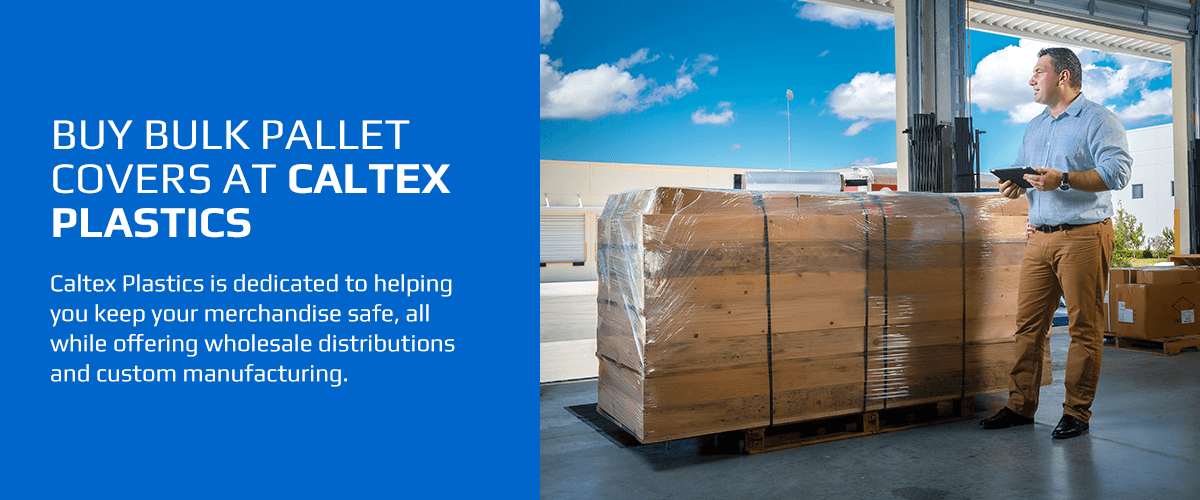 buy bulk pallet covers at caltex plastics