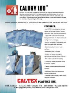 caldry 100 anti static bag