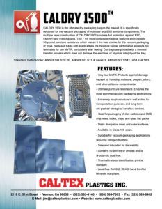 caldry 1500 static shielding bag