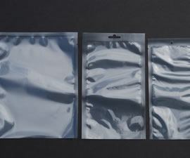 6 x 12, Clear, Bottom-loading, Tamper Evident Barrier Zipper Bags
