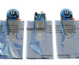 static shielding pouches