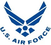 Official United States Air Force Logo, Air Force Emblem, American Military Insignia, Patriotic Symbol